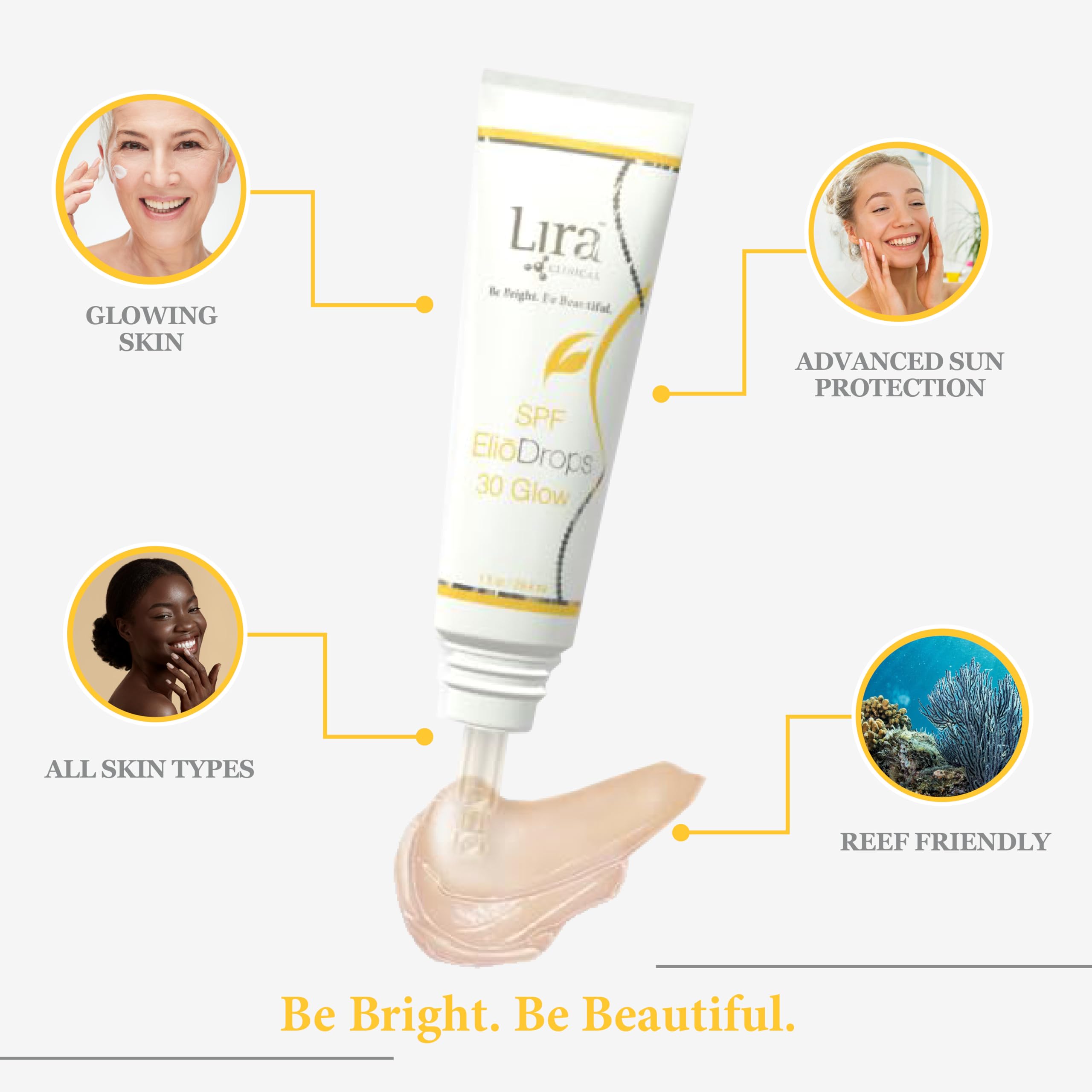 Lira Clinical Elio SPF Drops - Glow