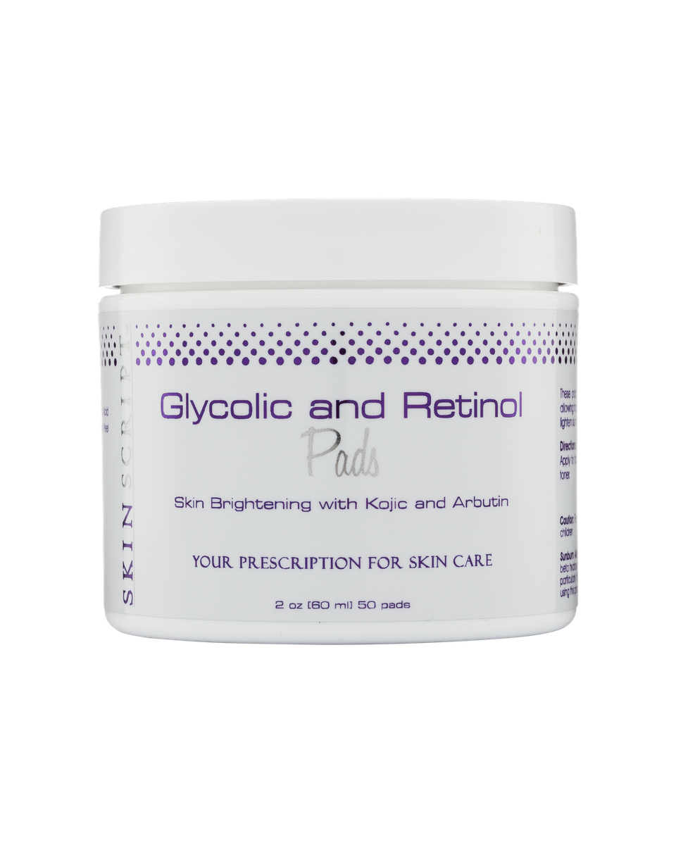 Skin Script Glycolic and Retinol Pads