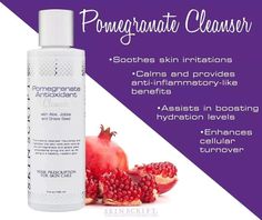 Skin Script Pomegranate Antioxidant Cleanser