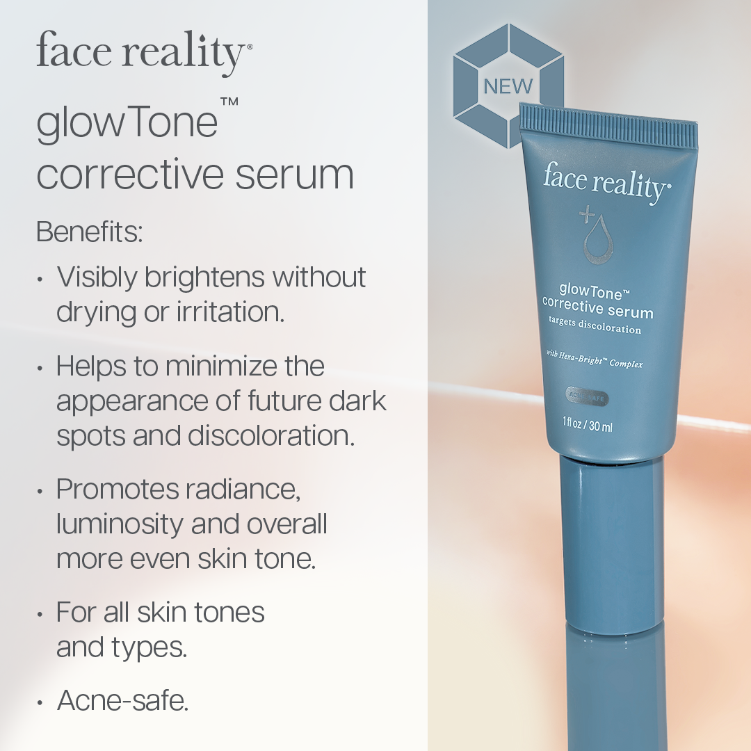 NEW! Face Reality glowTone™ Corrective Serum