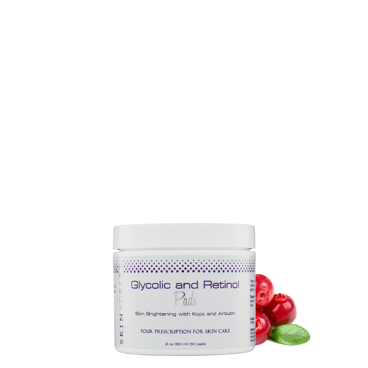 Skin Script Glycolic and Retinol Pads