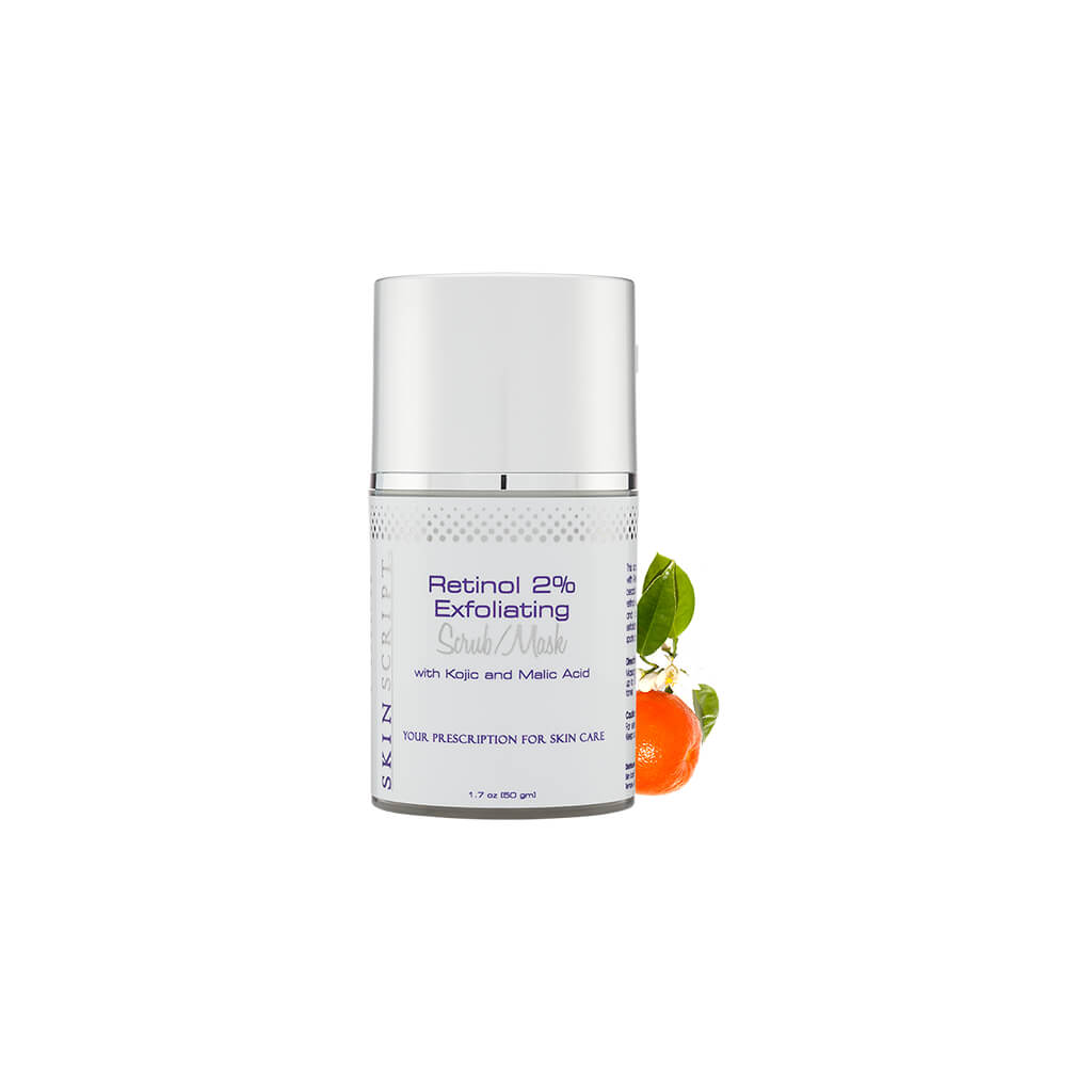 Retinol 2% Exfoliating Scrub/Mask 2oz.