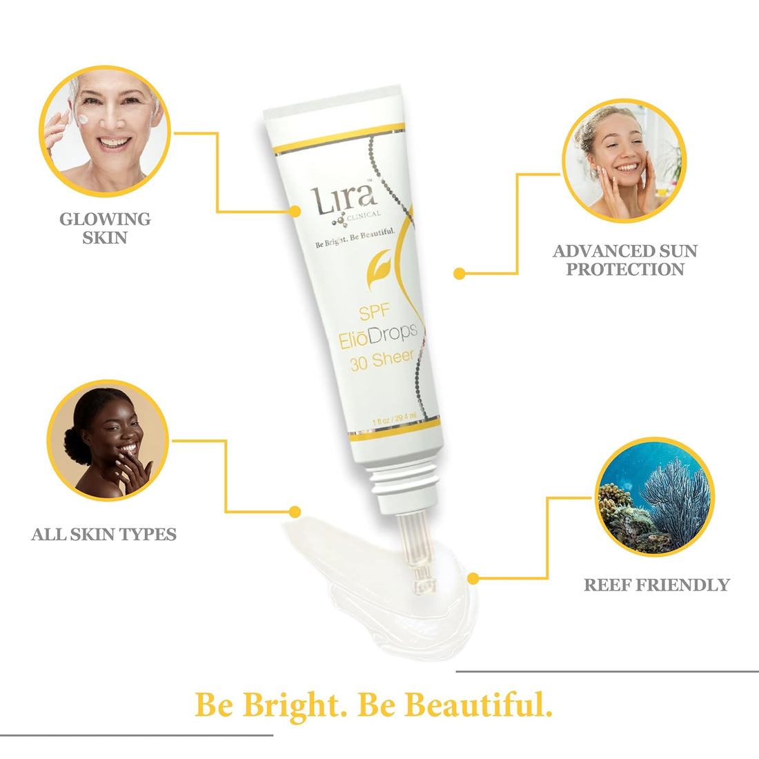Lira  Clinical Elio SPF Drops - Glow